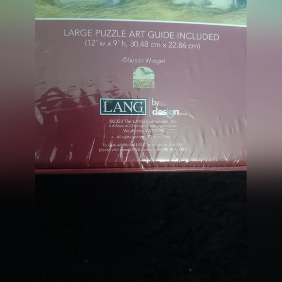 NATIVITY HOLY NIGHT LANG 500 PIECE PUZZLE. NIB - Picture 3 of 6